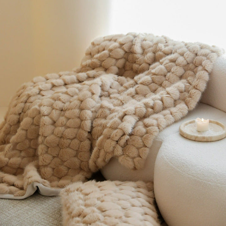 Warm Fur Blanket -Throw- Delicors