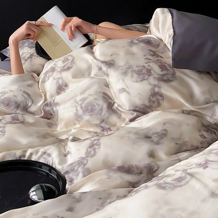 Watercolour Floral Dream Bedding Set -Bedding- Delicors