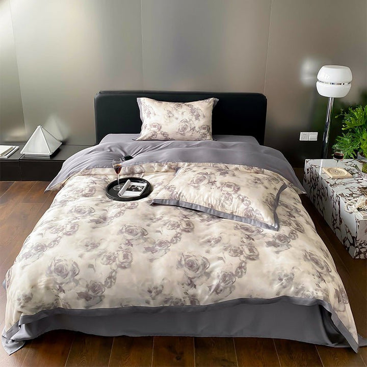 Watercolour Floral Dream Bedding Set -Bedding- Delicors