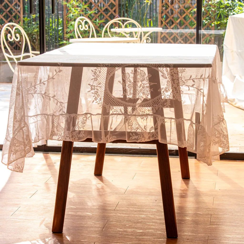 Whimsical Lace Table Cloth Delicors