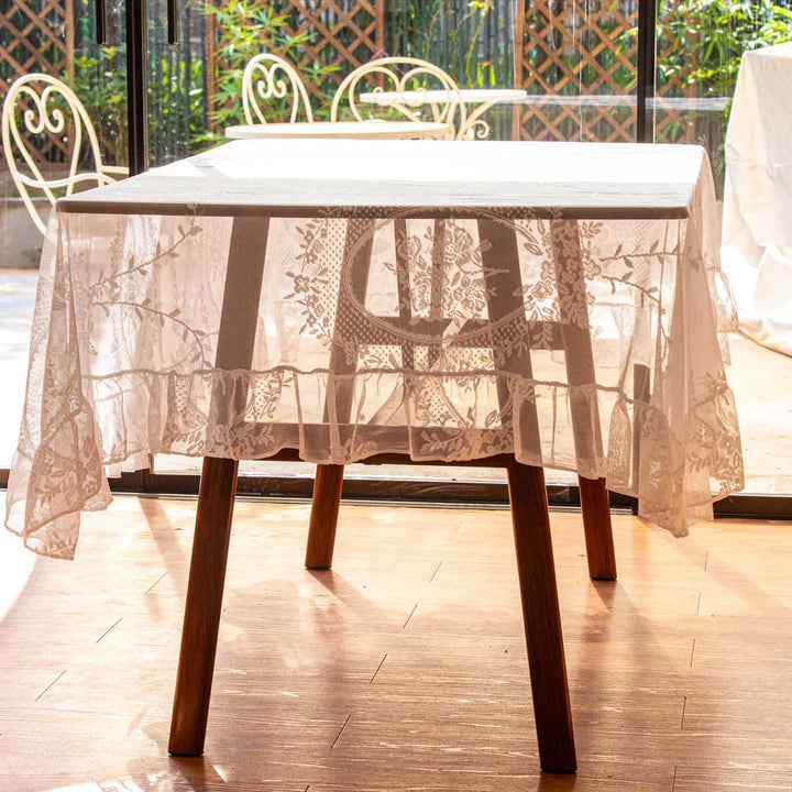 Whimsical Lace Table Cloth Delicors