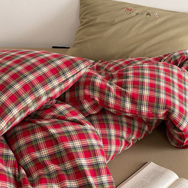 Winter Plaid Wonder Bedding - Bedding - Delicors