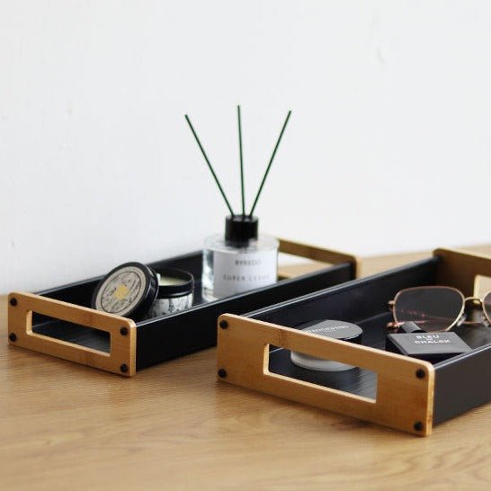 Wooden Handle Tray - Tray - Delicors