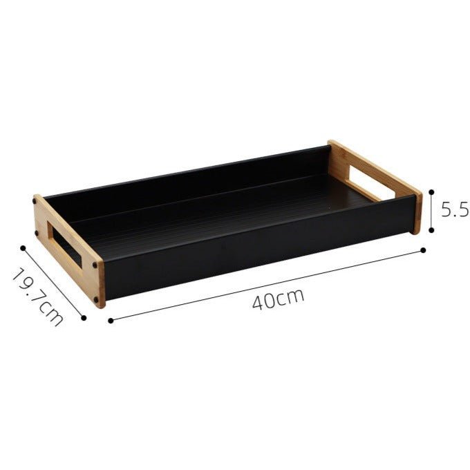 Wooden Handle Tray - Tray - Delicors