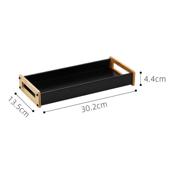 Wooden Handle Tray - Tray - Delicors