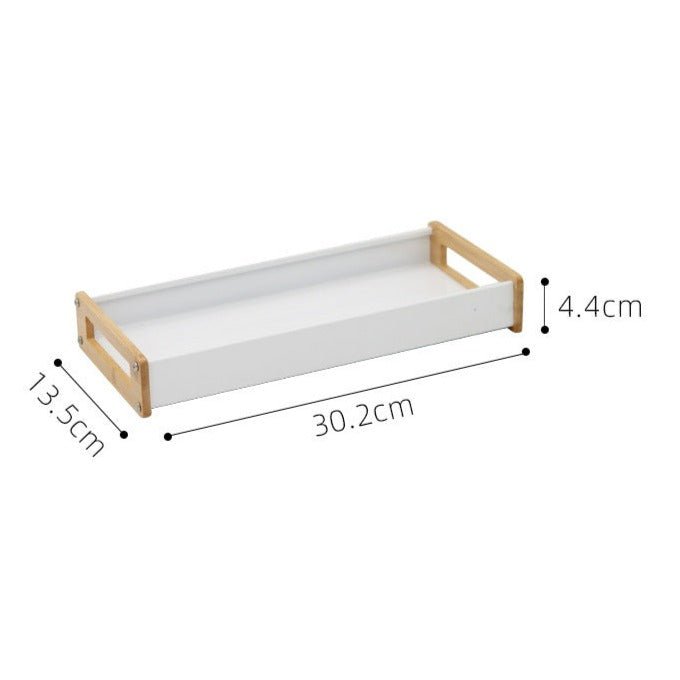 Wooden Handle Tray - Tray - Delicors