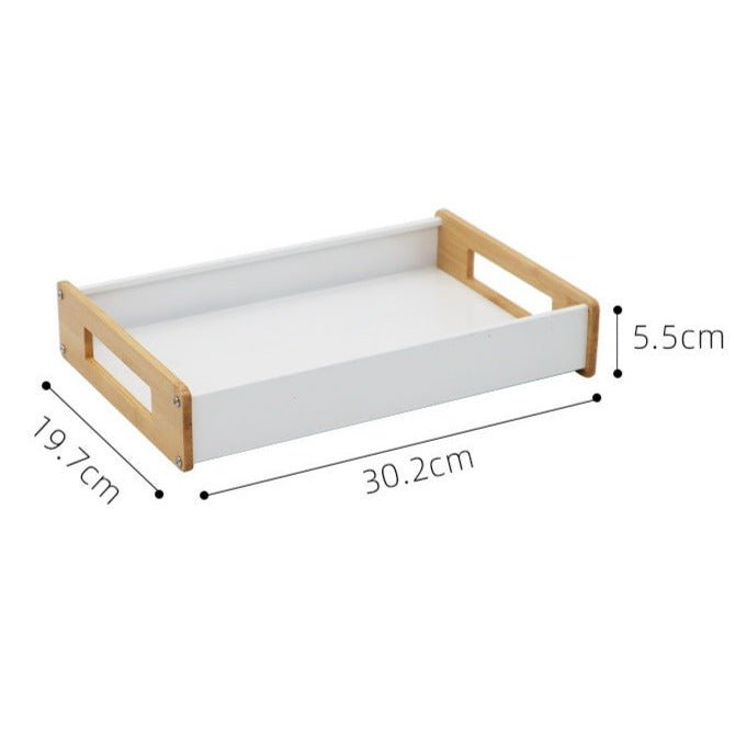 Wooden Handle Tray - Tray - Delicors