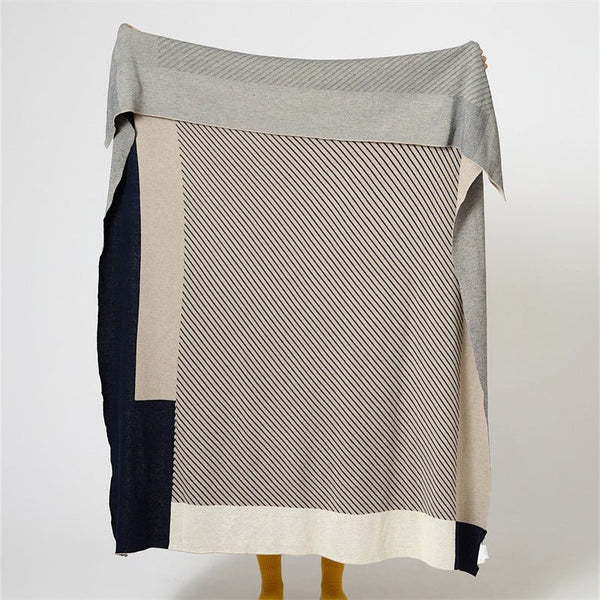 Woolen Stripe Blanket - Throw - Delicors