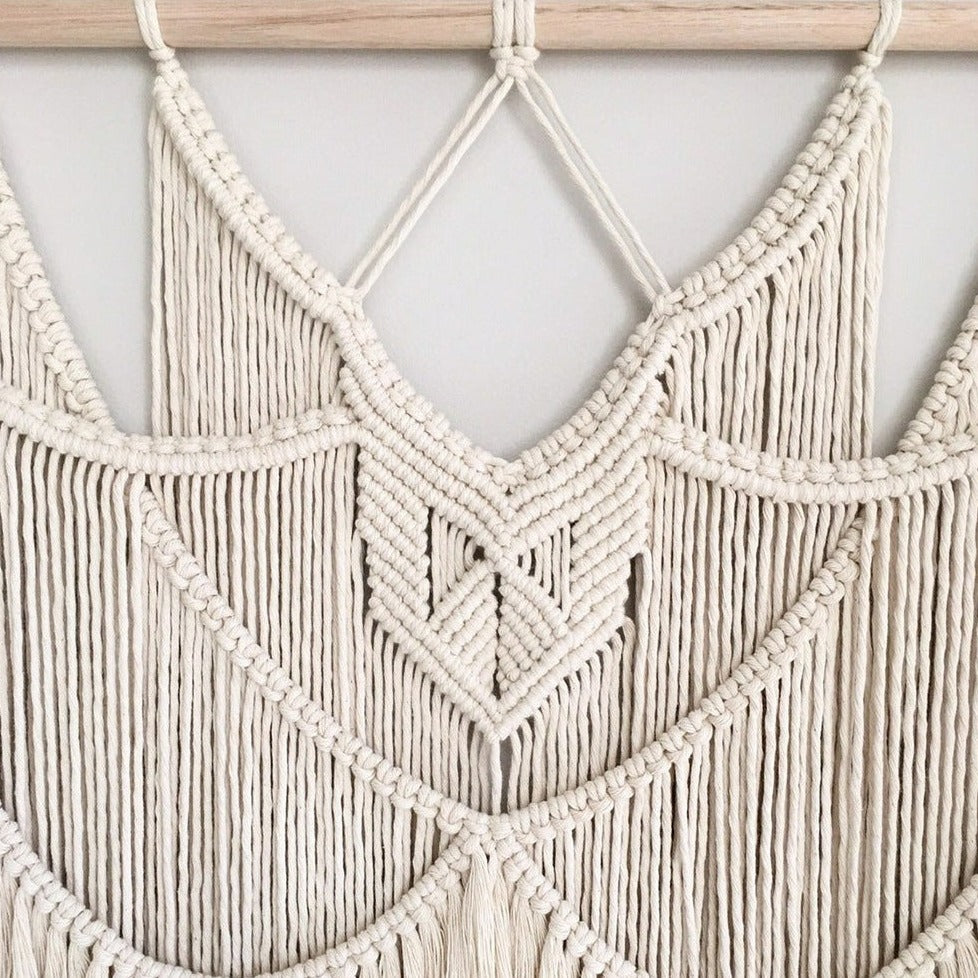 Contemporary Macrame Wall Decor
