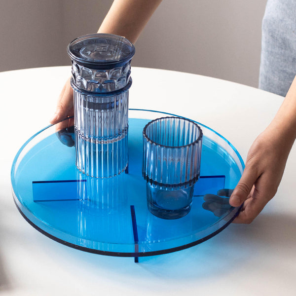 Iridescent Glow Acrylic Tray Collection
