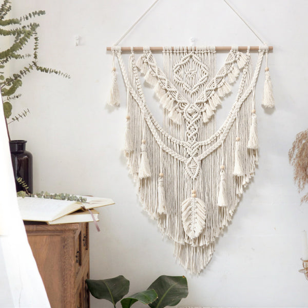 Tassel Woven Macrame Wall Decor