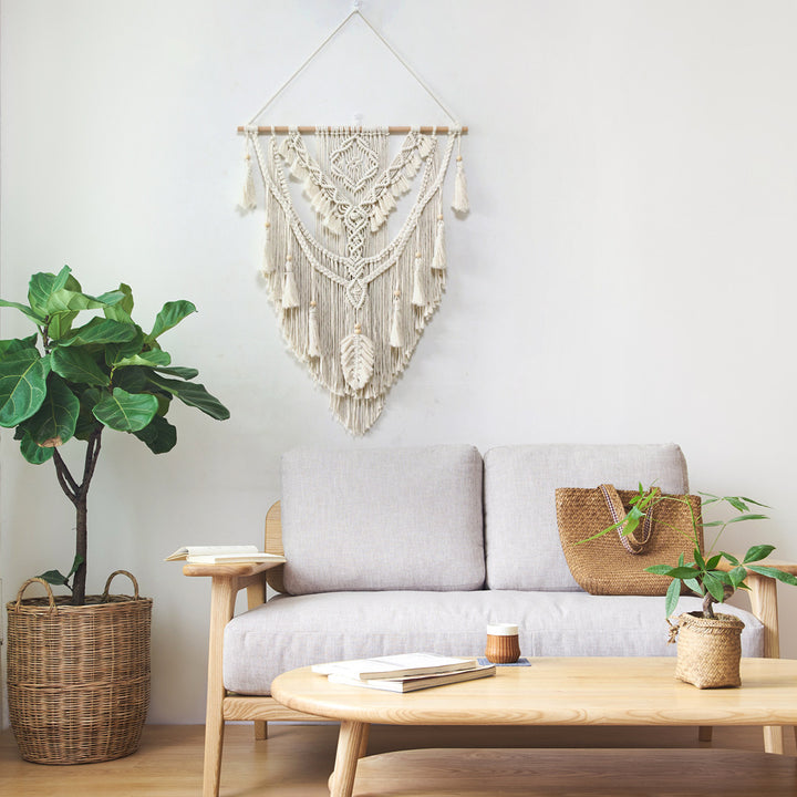 Tassel Woven Macrame Wall Decor