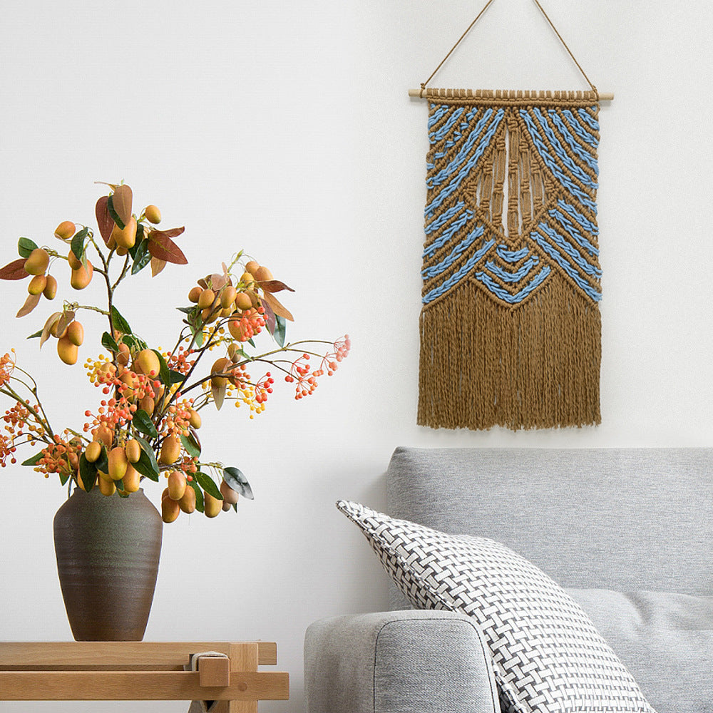 Elegant Brown Macrame Wall Decor