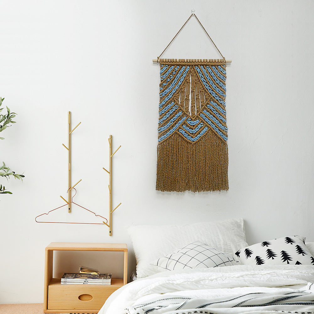 Elegant Brown Macrame Wall Decor