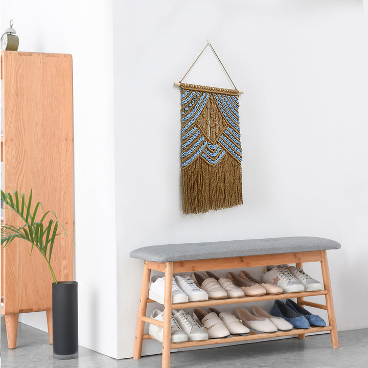 Elegant Brown Macrame Wall Decor
