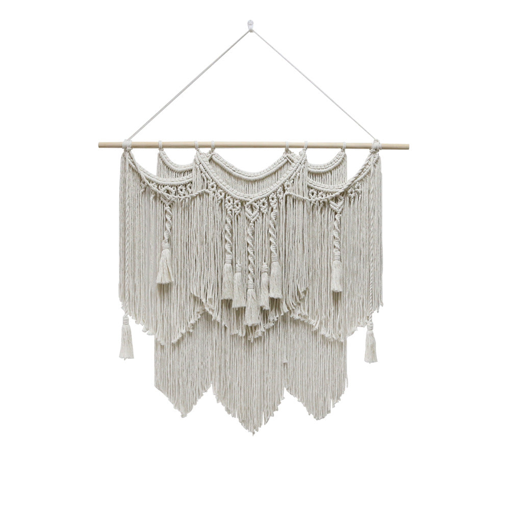 Woven Layer Macrame Wall Decor