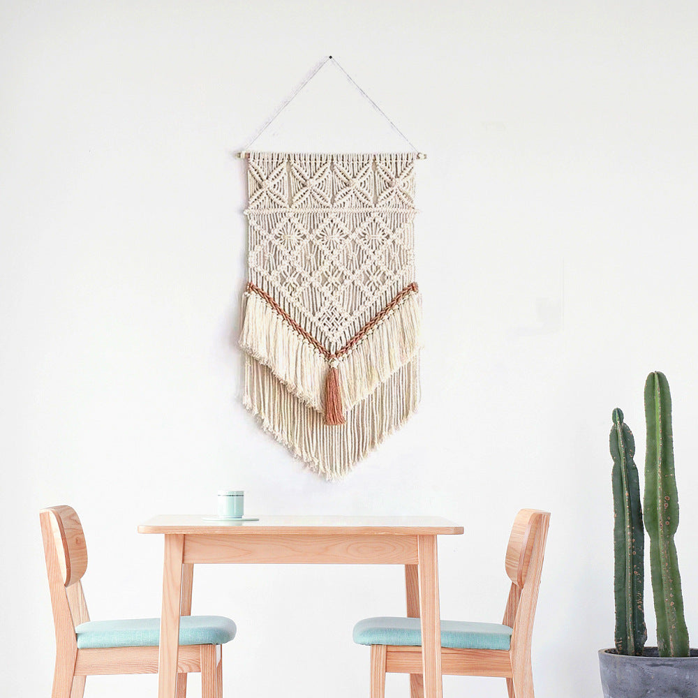 Geometric Macrame Wall Decor