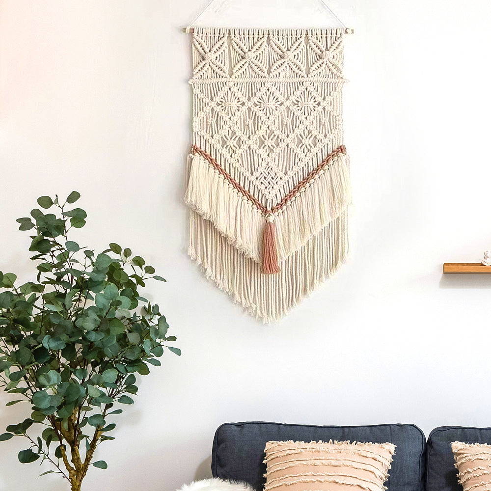 Geometric Macrame Wall Decor