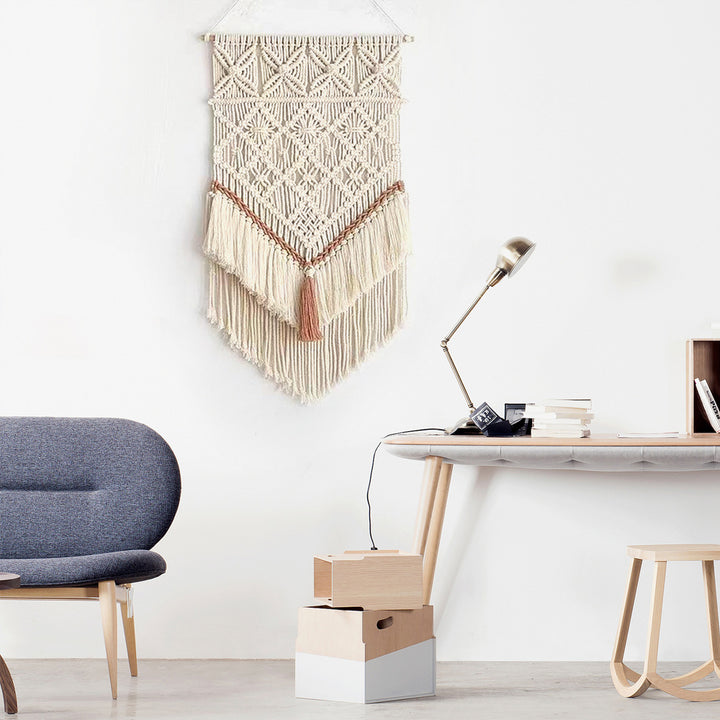 Geometric Macrame Wall Decor