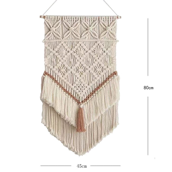 Geometric Macrame Wall Decor
