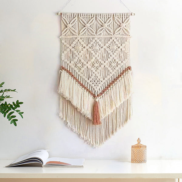 Geometric Macrame Wall Decor