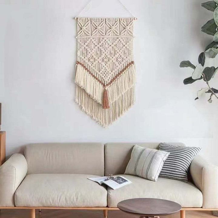 Geometric Macrame Wall Decor