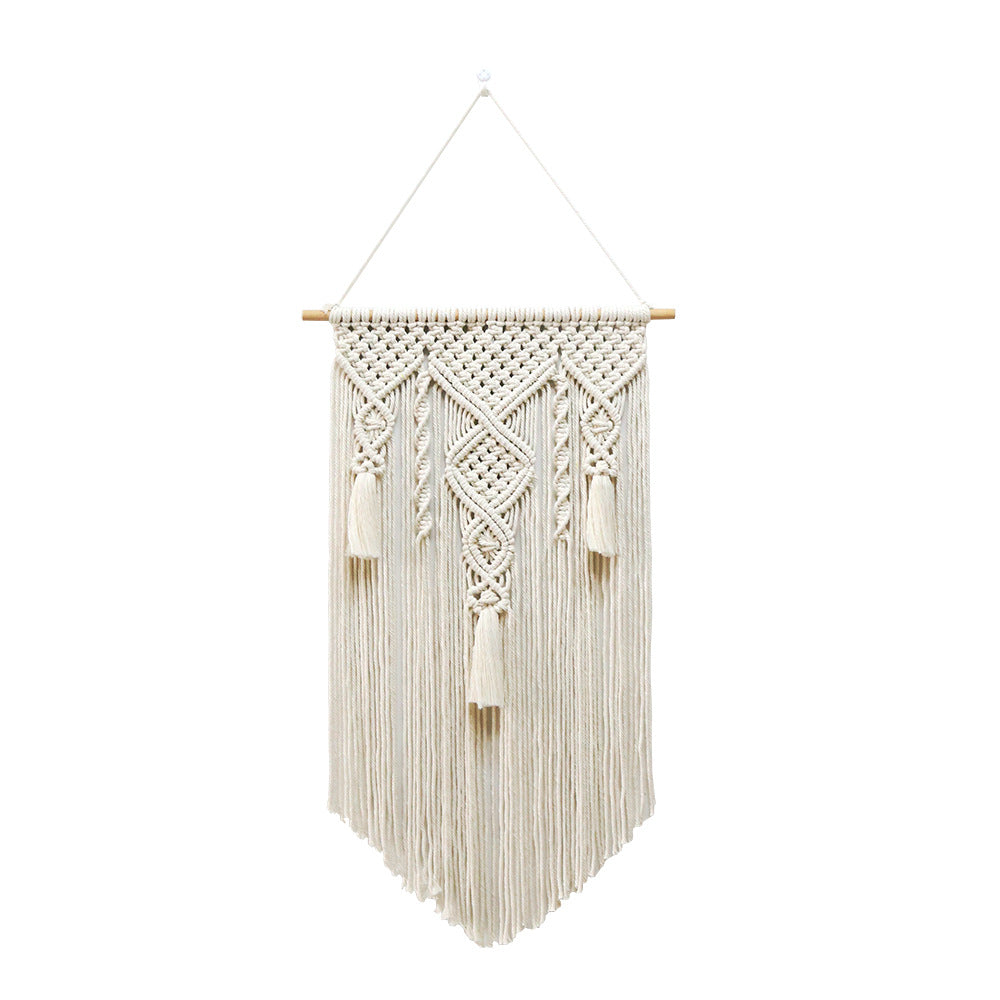 Geometric Tassel Macrame Wall Decor