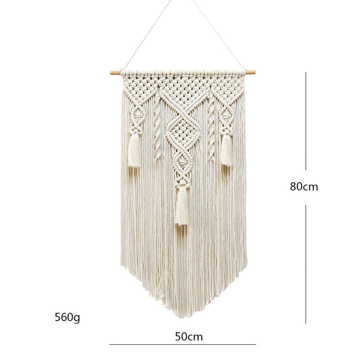 Geometric Tassel Macrame Wall Decor