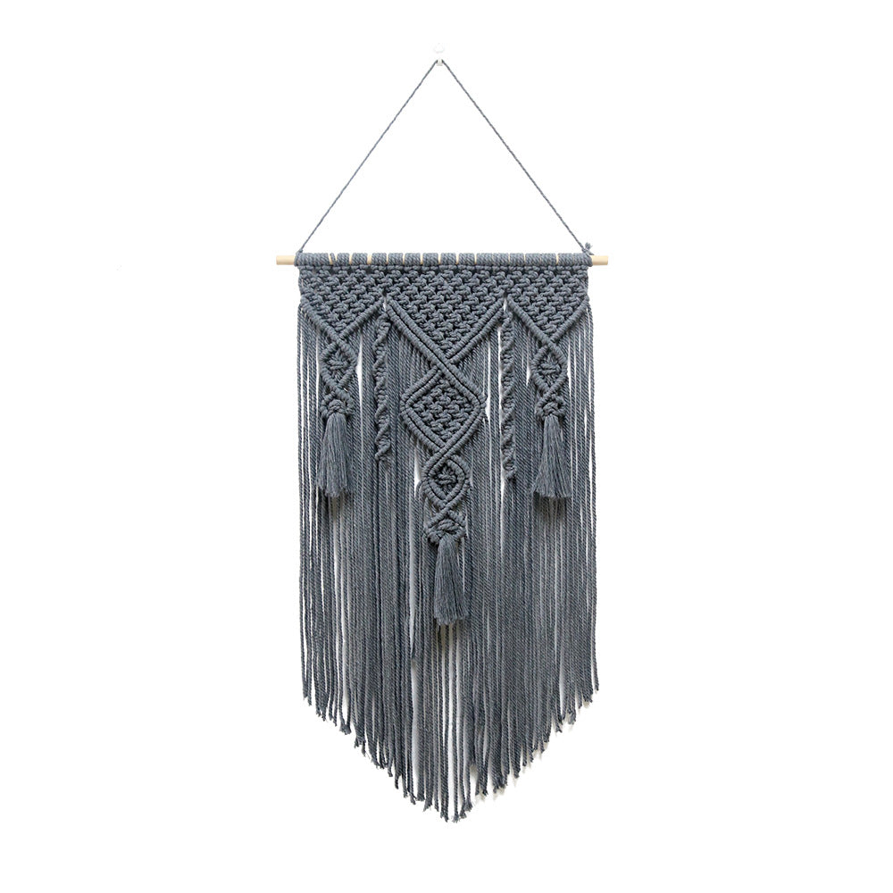 Geometric Tassel Macrame Wall Decor