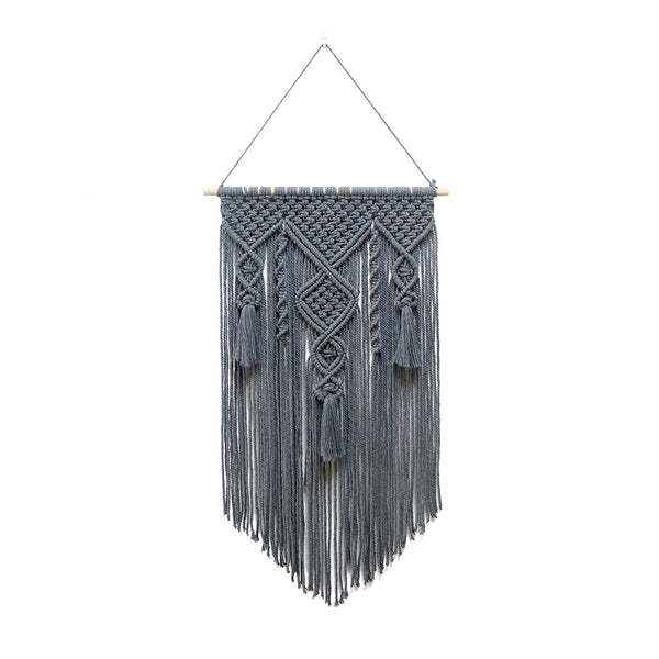 Geometric Tassel Macrame Wall Decor