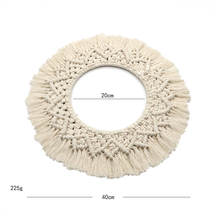 Circular Macrame Wall Decor