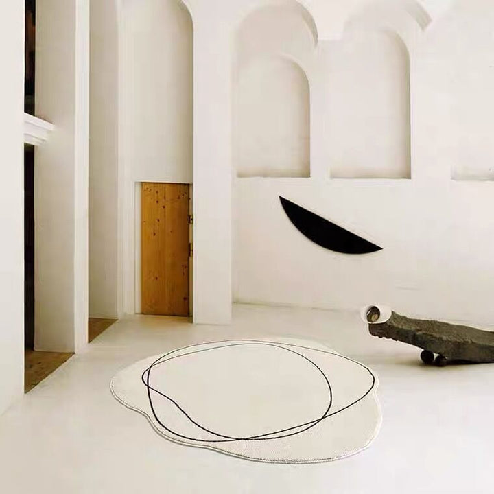 Circular Abstract Rug