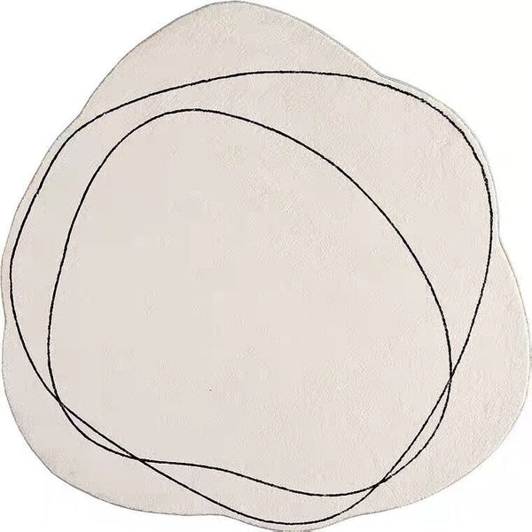 Circular Abstract Rug