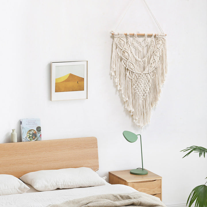 Ethereal Diamond Macrame Wall Decor