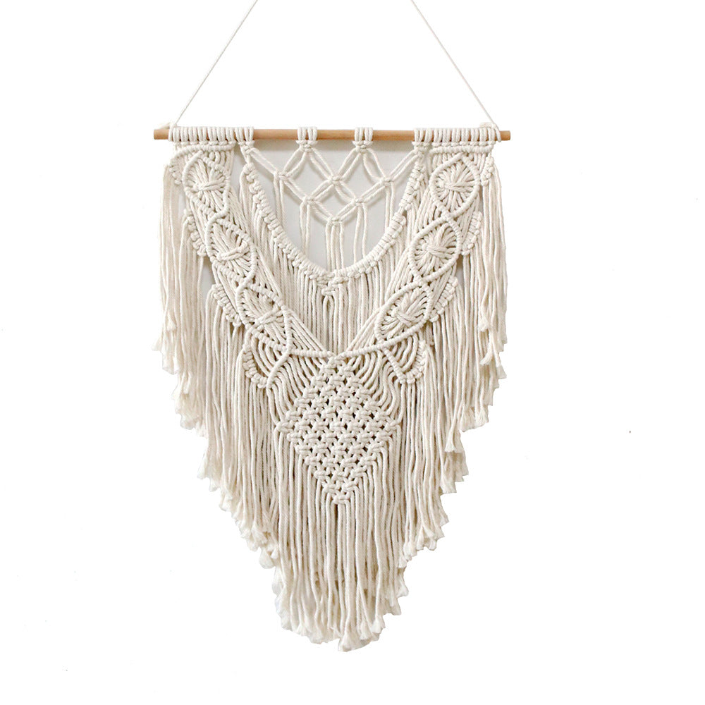Ethereal Diamond Macrame Wall Decor