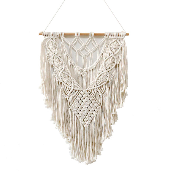 Ethereal Diamond Macrame Wall Decor
