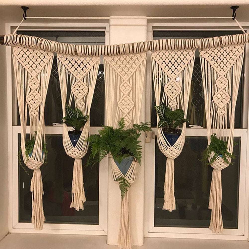 Plant Hanger Macrame Wall Decor
