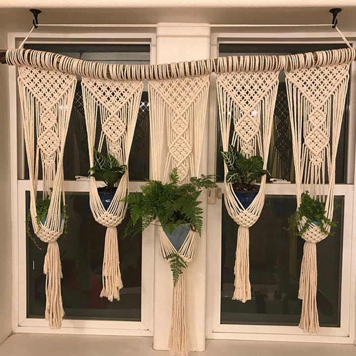 Plant Hanger Macrame Wall Decor