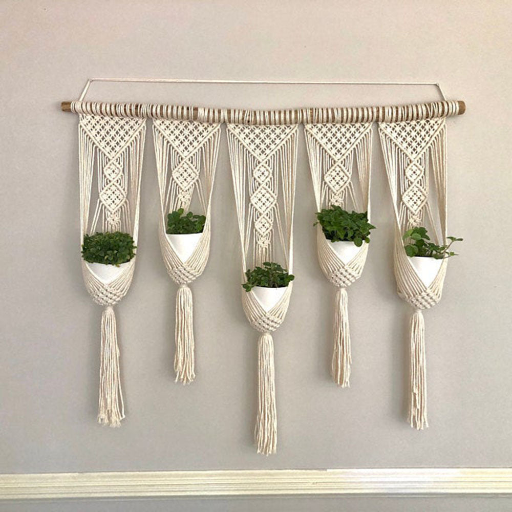 Plant Hanger Macrame Wall Decor