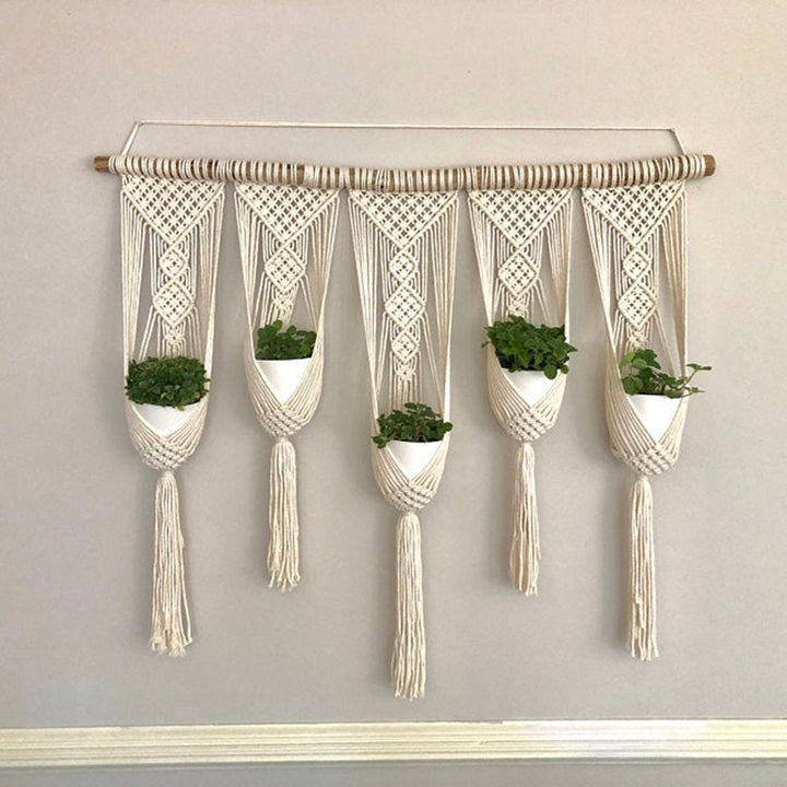 Plant Hanger Macrame Wall Decor