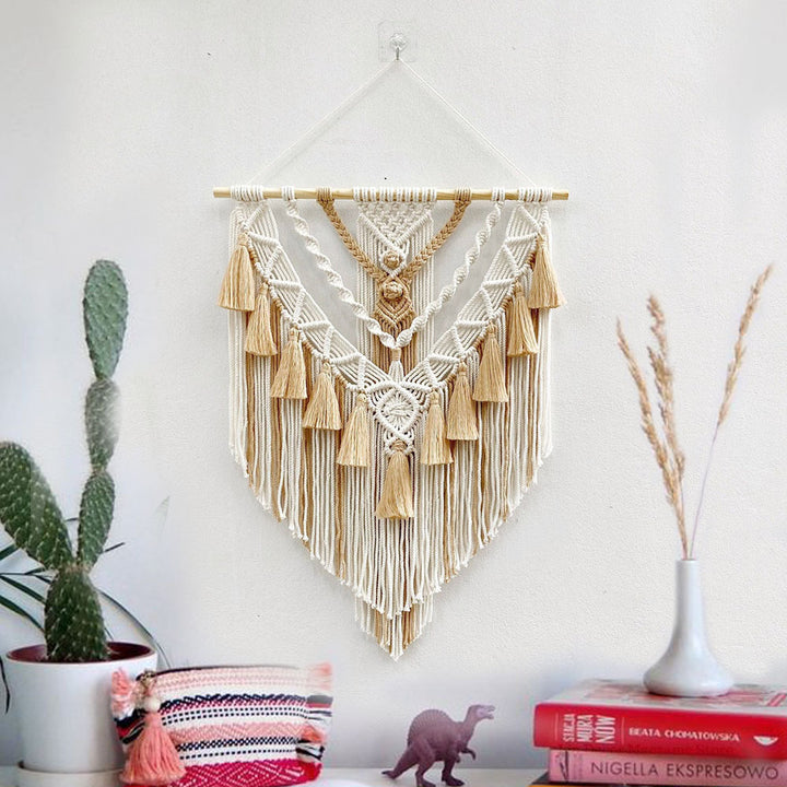 Nature's Vine Macrame Wall Decor