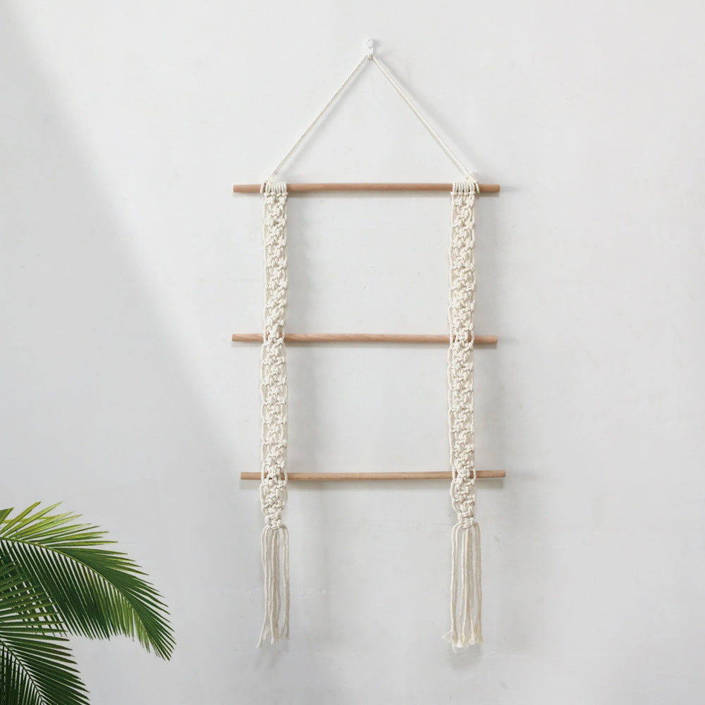 Freestanding Macrame Wall Display