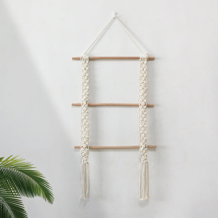 Freestanding Macrame Wall Display
