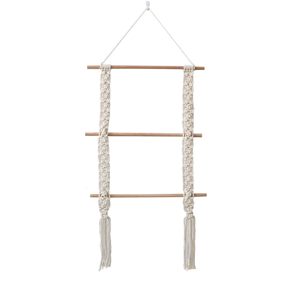 Freestanding Macrame Wall Display