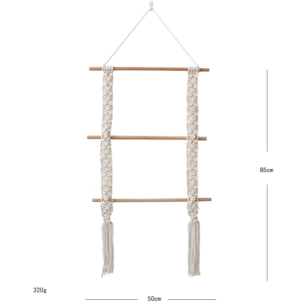 Freestanding Macrame Wall Display