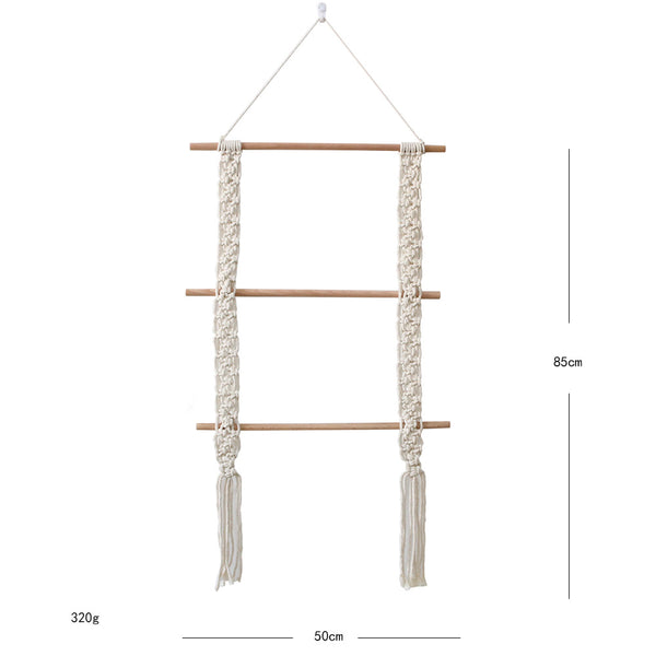 Freestanding Macrame Wall Display