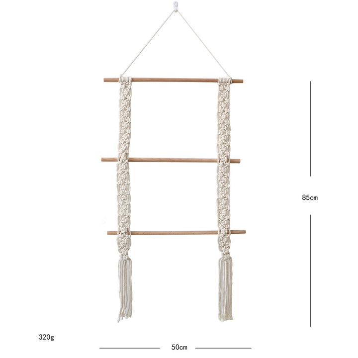 Freestanding Macrame Wall Display