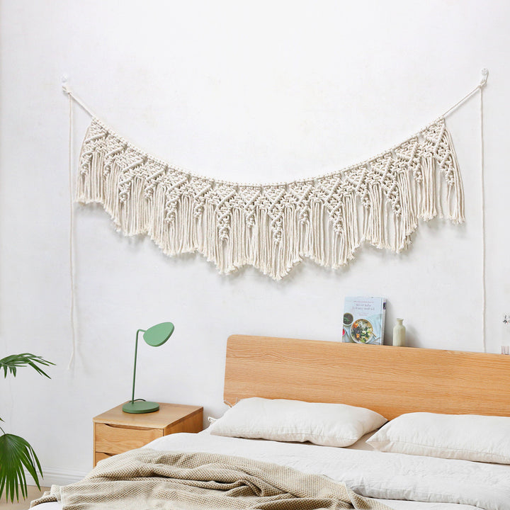 Knotted Banner Macrame Wall Decor
