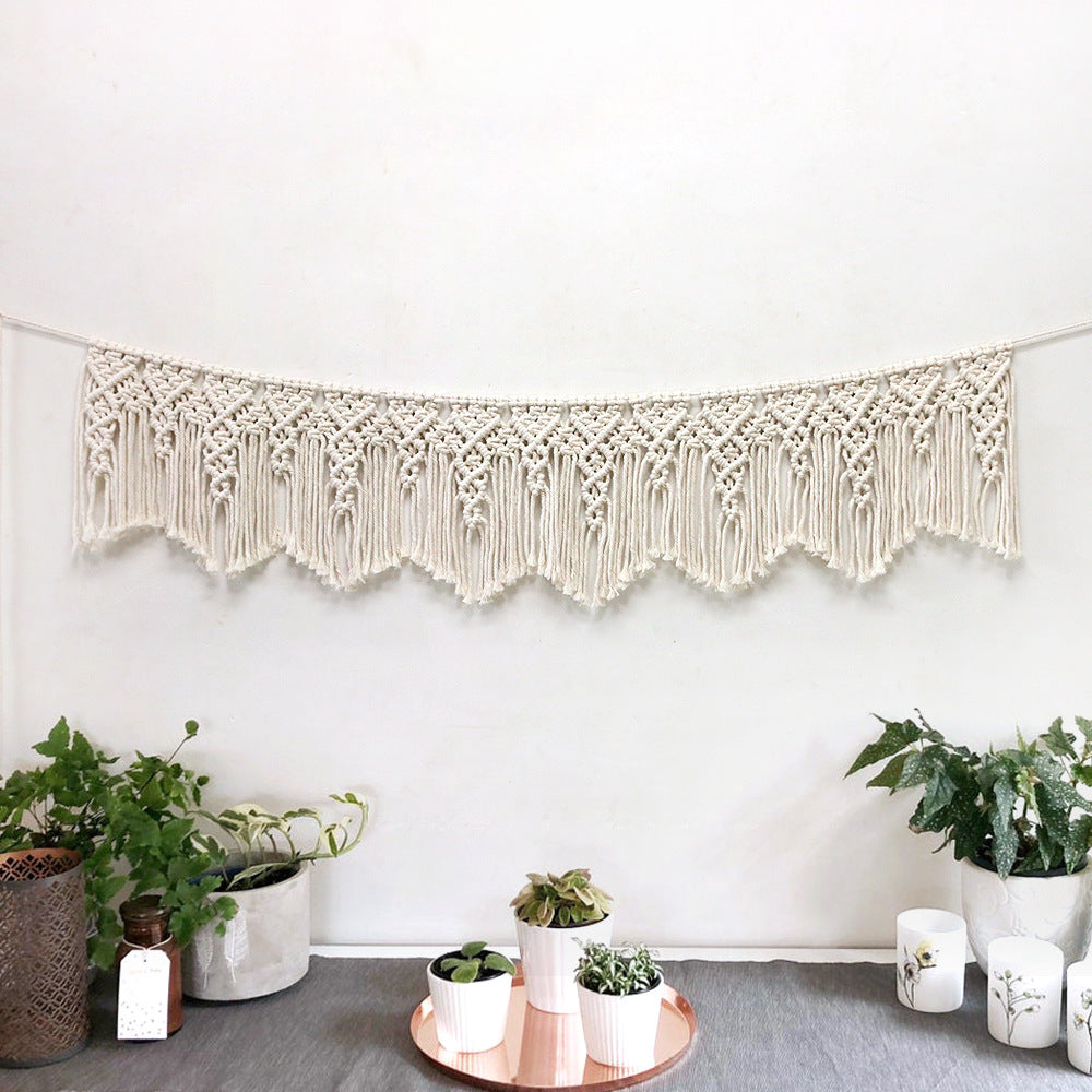 Knotted Banner Macrame Wall Decor