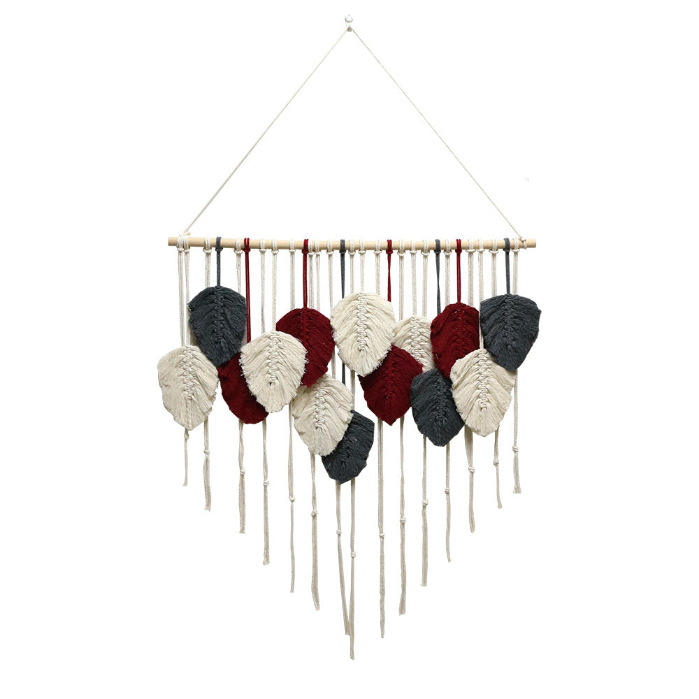 Leafy Macrame Wall Decor